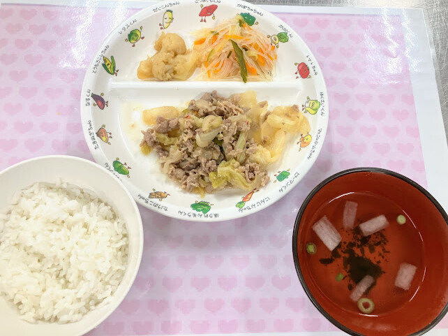 8月21日　昼食